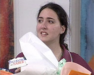 Ganadora Daniela Porticella  y su gran emocin.