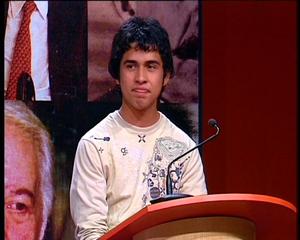 Juan Gabriel Miño, de 18 años, de Concordia Juan Gabriel Miño