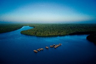 El ro Orinoco, protagonista central de la novela