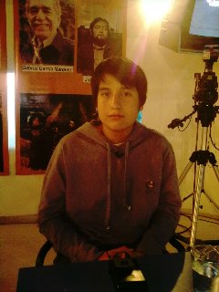 Francisco Leiva Castro, chileno de 15 años